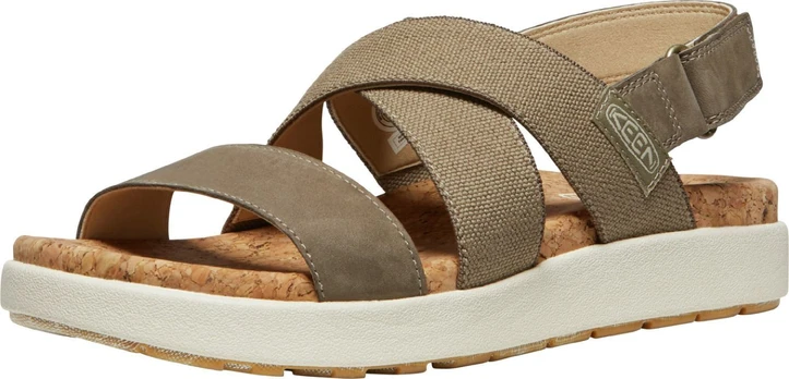Keen ELLE CRISS CROSS BRINDLE/BIRCH - 40