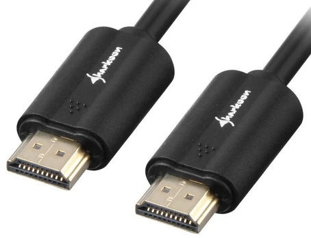 Laidas Sharkoon 4K HDMI Cable HDMI, HDMI, 1 m, juoda