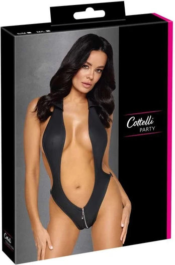 Cottelli party Body with collar S/M glaustinukė