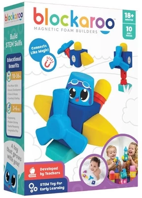 Konstruktorius Blockaroo Aeroplane 301002, 10 det