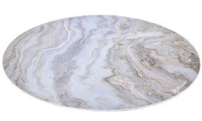 Arozzi Zona Round Floor Pad | White Marble kaina