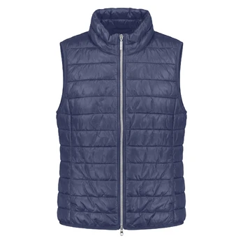 Liemenė moterims, Mėlyna, Cotton-padded vest
