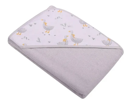 Bathing cover - 417 - TERRY - FROTTE - size 100x100 - GREY