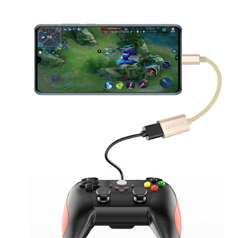 Dudao L15T OTG Adapteris USB-C - USB-A - Gray