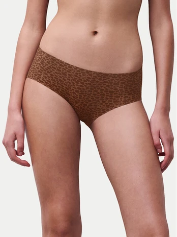 Chantelle Klasikinės kelnaitės Soft Stretch C11D40 Ruda