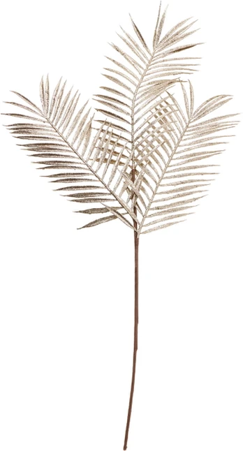 Dirbtinė šakelė GLITTERFERN, auksinės sp., 95 cm