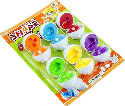 Lavinimo žaislas Shape Eggs Match IKONKX8623