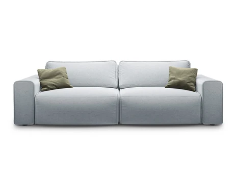 Sofa With Bed Function And Box, "Victor", 3 Seats, 246x100x83, Light Grey