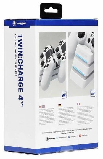 Snakebyte PS4 Twin: įkroviklis