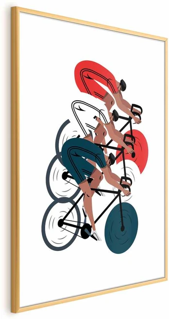 Artgeist Plakatas - Olympics - Cycling Race