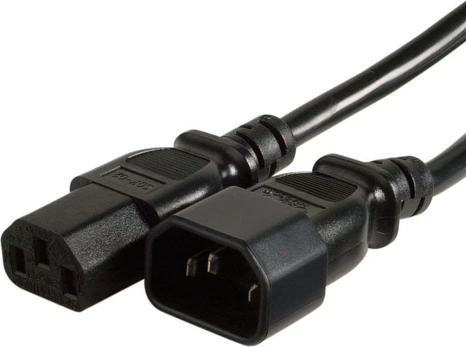 InLine IEC C13 maitinimo kabelis - C14 10 m juodas (16640)