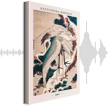 Artgeist Paveikslas - Cranes (1 Part) Vertical