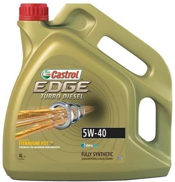 5W40 CASTROL EDGE TURBO DIESEL 4L