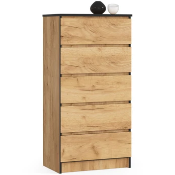 Komoda K 60 cm, ąžuolo