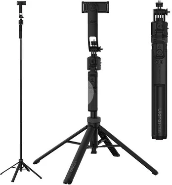 Ulanzi TT23 Auto Tracking Selfie Stick Tripod V2(Phone Clamp Version)