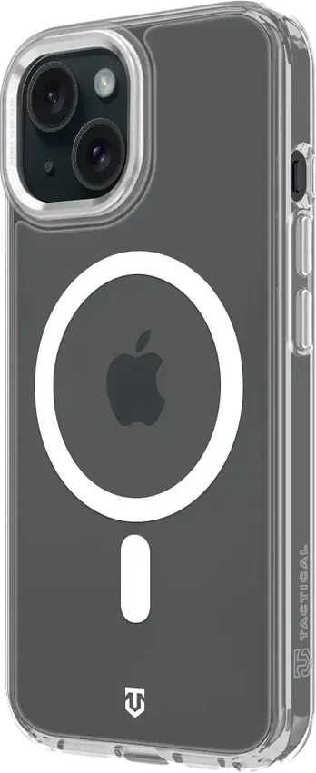 Dėklas Tactical MagForce 2.0 Cover for Apple iPhone 15 Sidabrinis