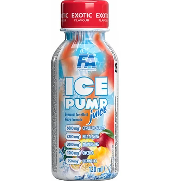 Fitness Authority Ice Pump Juice Shot, Exotic, 120 ml