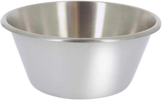 Bowl, 16 L, curved rim