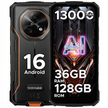 Telefonas DOOGEE Fire 7 6 GB / 128 GB 5G Oranžinis