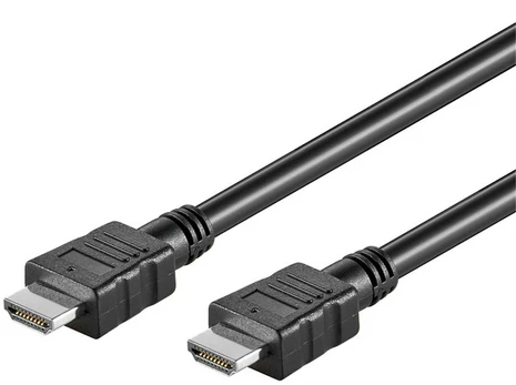 Kabelis HDMI 1.4 1080p ARC CEC Goobay juoda 5m