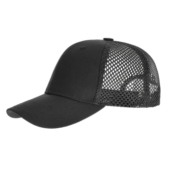 M-Tac Mesh Flex Rip-Stop Black Kepurė su snapeliu
