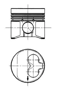 Stūmoklis KOLBENSCHMIDT 91429600