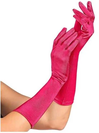 Widmann Hot pink lange handsker