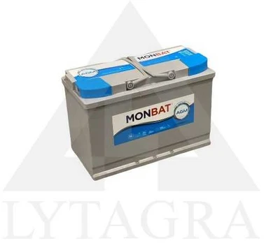 AGM Gilaus iškrovimo akumuliatorius 12V 105Ah Monbat