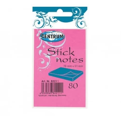 Lipnūs lapeliai 76x51mm 80l NEON sp. MIX CENTRUM įp.48
