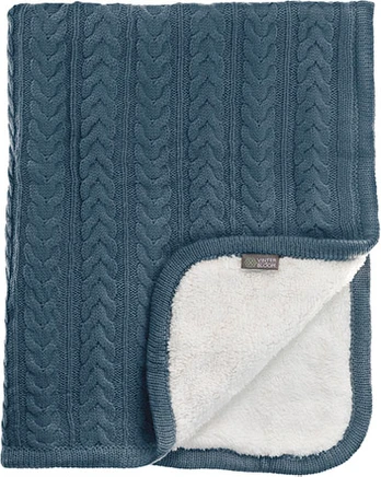 Vinter & Bloom - Cuddly Blanket - Storm Blue