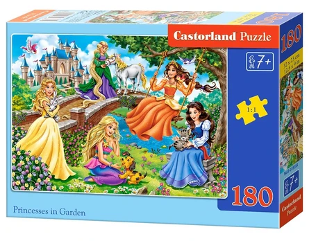 Castor Dėlionė 180 vnt. Princesės sode