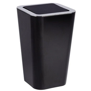 CANDY Juodas waste basket - 6 l, WENKO