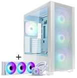 PHANTEKS XT Pro Ultra + Glacier One 360M25 Gen2 DRGB, 360mm, Bundle - baltas
