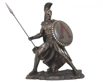 Leonidas kovoje (didesnė versija). Aukštis: 34cm.