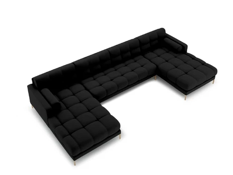 Panoramic Sofa, "Bali", 7 Seats, 383x185x75 Made in Europe