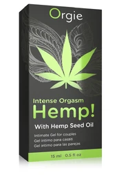 Orgie Intense Orgasm Hemp 15ml stimuliuojantis gelis kaina