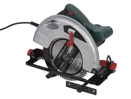 Elektrinis diskinis pjūklas Powerplus POWP4010, 1300 W, 190 mm, su liniuote