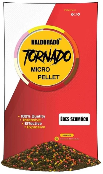 Peletės Haldorado Tornado Micro Pellet 2/3mm - Strawberry