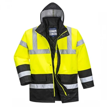 Winter jacket S466, Hi-Vis CL3, yellow/black XL, PORTWEST