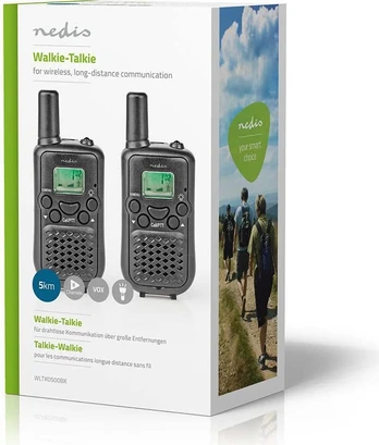 NEDIS WLTK0500BK Twin Walkie-Talkie | Nedis
