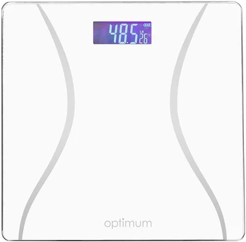 Vonios svarstyklės WG-0167 balta OPTIMUM