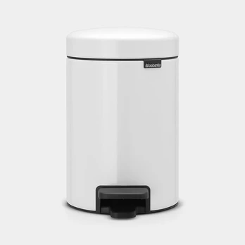 Brabantia šiukšliadėžė NewIcon, 3 l, balta