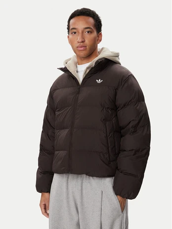 adidas Žieminė striukė KR7188 Ruda Regular Fit