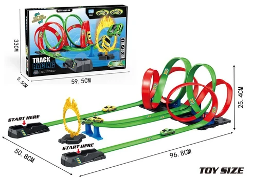 MEGA Launcher FIRE TRUCK Race Track