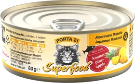 Porta21 - Superfood Mackerel Pineapple - 80 g