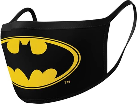 Licenced Batman (Logo) apsauginė veido kaukė 2vnt