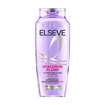 L'OREAL ELSEVE HYALURON PLUMP plaukų šampūnas, 250 ml