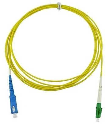 BlueOptics LWL Patchkabel LC/APC > SC/UPC SM OS2 gelb 25m
