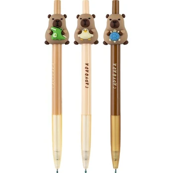 Rašiklis automatinis Capybara 0,5mm, mėlynas rašalas