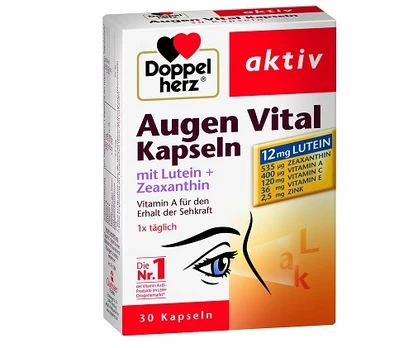 DOPPELHERZ akims AUGEN VITAL, 30 kaps.